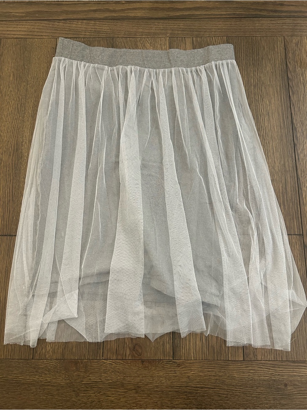 torrid Light Gray Tulle Midi Skirt